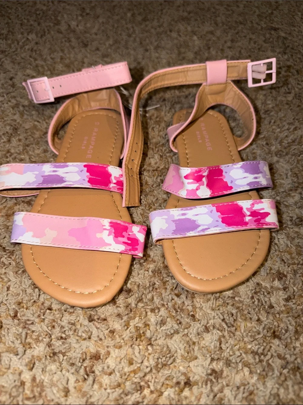 Rampage girls sandals. NWOT size 13